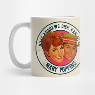 Retro Style Fan Art Design Movie Mary poppins Mug